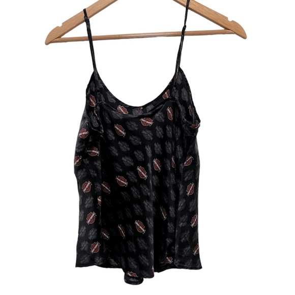 HARLEY-DAVIDSON 100% Washable Silk Tank Top. Size M - Picture 2 of 9